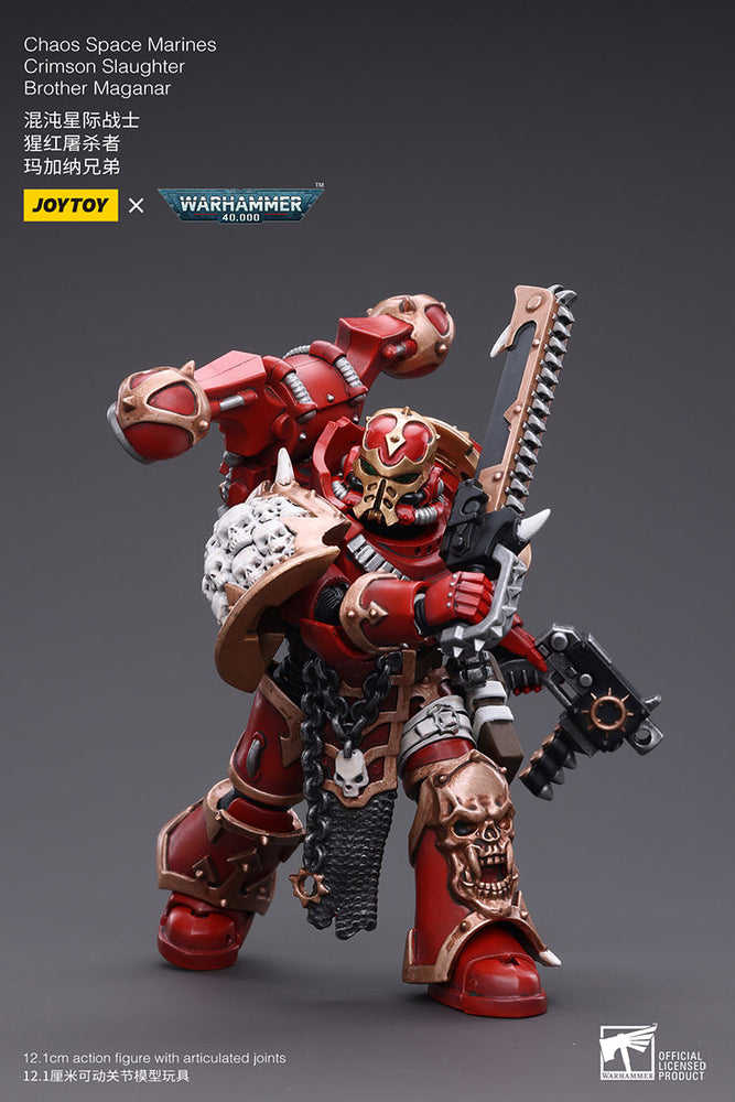 JoyToy - Warhammer 40000 - Chaos Space Marines Crimson Slaughter Brother Maganar