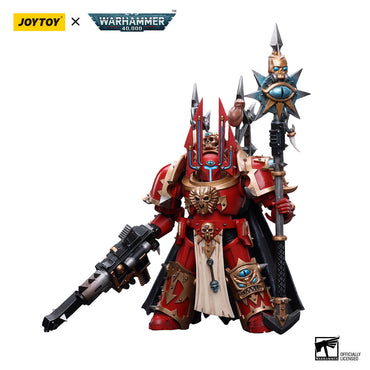 JoyToy - Warhammer 40000 - Chaos Space Marines Crimson Slaughter Sorcerer Lord in Terminator Armour