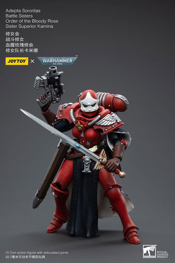 JoyToy - Warhammer 40000 - Adepta Sororitas Battle Sisters Order of the Bloody Rose Sister Superior Kamina