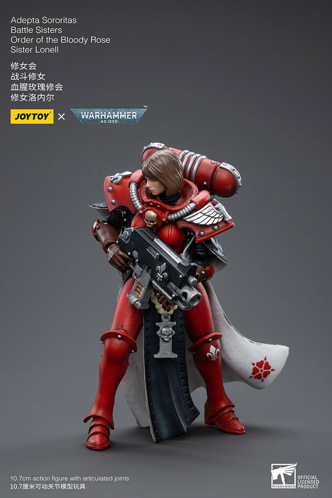 JoyToy - Warhammer 40000 - Adepta Sororitas Battle Sisters Order of the Bloody Rose Sister Lonell