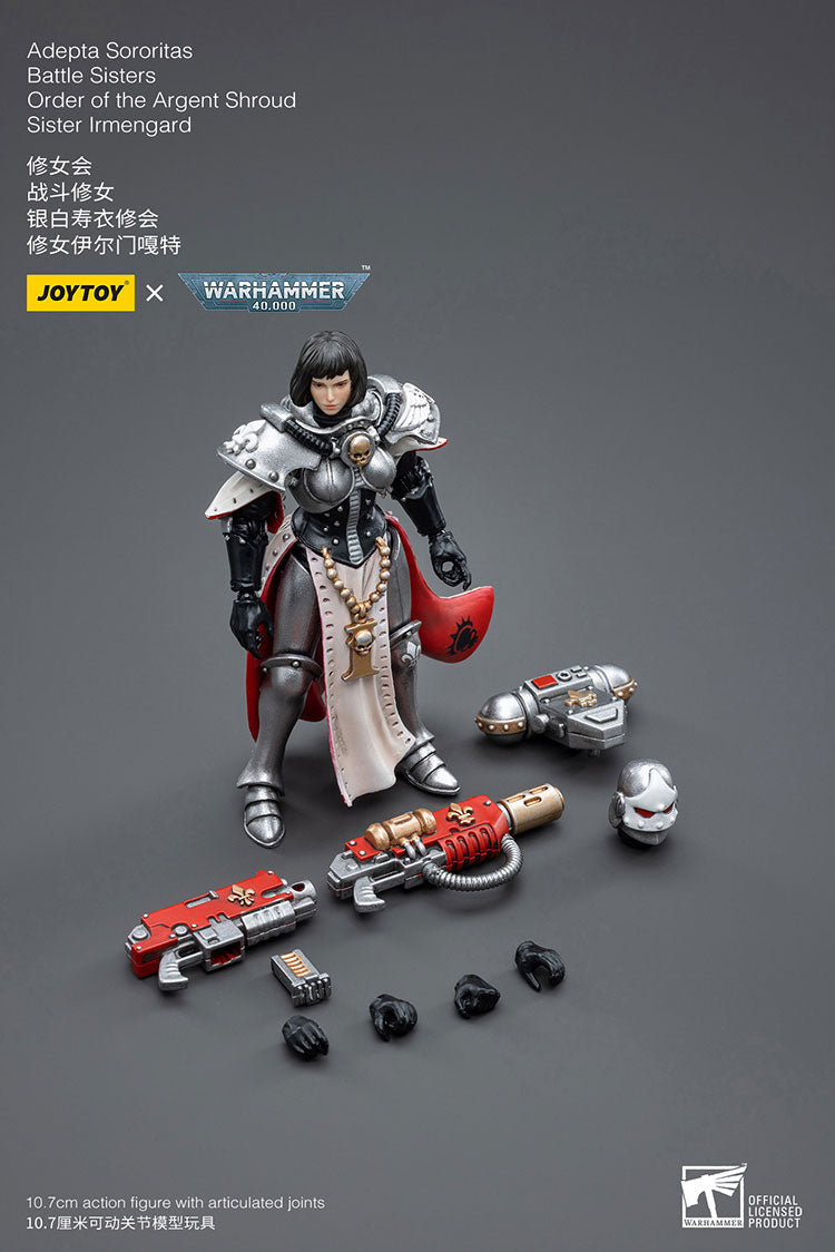 JoyToy - Warhammer 40000 - Adepta Sororitas Battle Sisters Order of the Argent Shroud Sister Irmengard