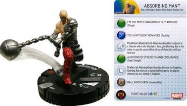 Absorbing Man #033 Invincible Iron Man Booster Set Marvel Heroclix