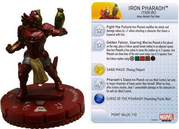 Iron Pharaoh (1500 BC) #051 Chase Invincible Iron Man Booster Set Marvel Heroclix