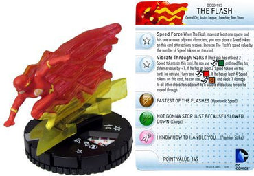 The Flash (Wally West) #037a The Flash Booster Set DC HeroClix