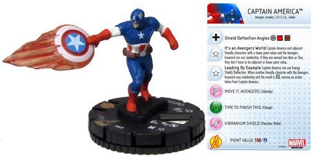 Captain America #049 Avengers Assemble Marvel Heroclix