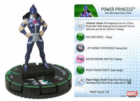 Power Princess #031b Avengers Assemble Marvel Heroclix