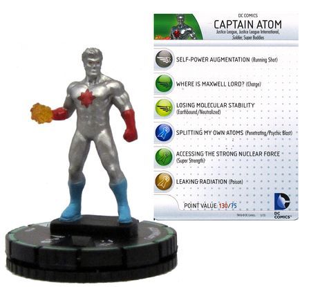 Captain Atom #013b Superman and Wonder Woman DC Heroclix