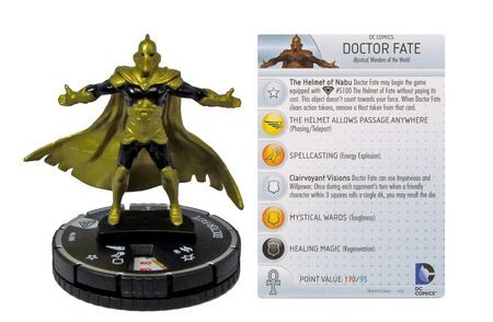 Doctor Fate #6-006 Superman and Wonder Woman Fast Forces DC Heroclix