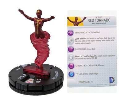 Red Tornado #6-005 Superman and Wonder Woman Fast Forces DC Heroclix