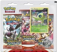 Image for BREAKthrough 3 Pack Blister [Celebi] - Pokemon