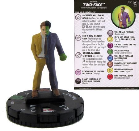 Two-Face #030 The Joker's Wild! DC Heroclix