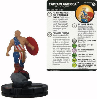 Captain America #MP17-004 2017 Convention Exclusive Marvel Heroclix