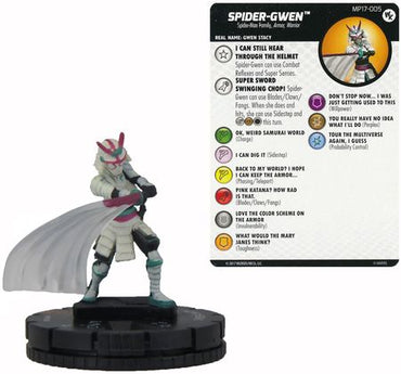 Samurai Spider-Gwen #MP17-005 2017 Convention Exclusive Marvel Heroclix