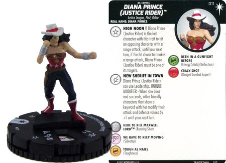 Diana Prince (Justice Rider) #011 15th Anniversary Elseworlds DC Heroclix