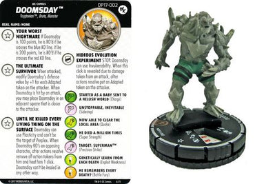 Doomsday #DP17-002 2017 Convention Exclusive DC Heroclix