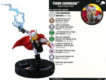 Thor Odinson #049 The Mighty Thor Marvel Heroclix