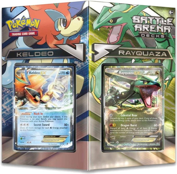 Image for Battle Arena Decks: Keldeo EX vs Rayquaza EX - Pokemon