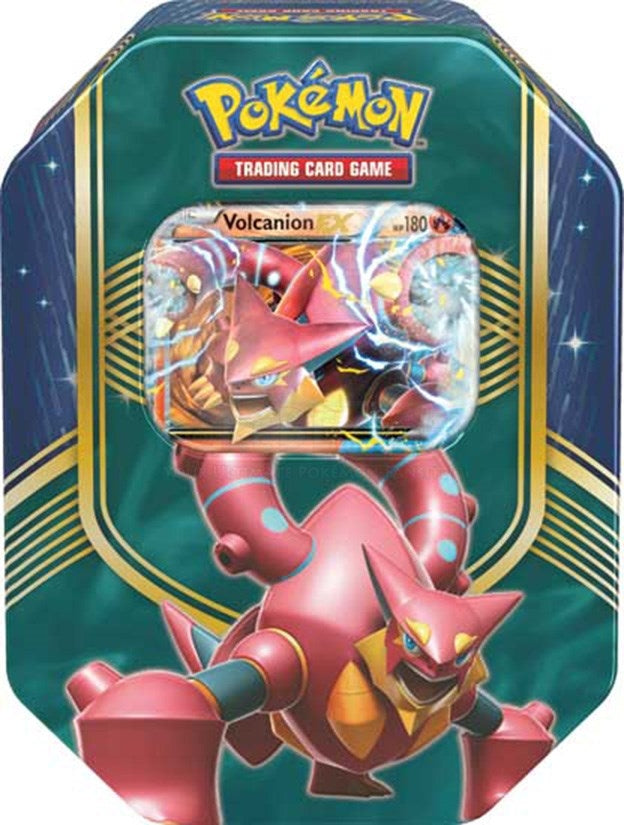 Image for Battle Heart Tin [Volcanion EX] - Pokemon