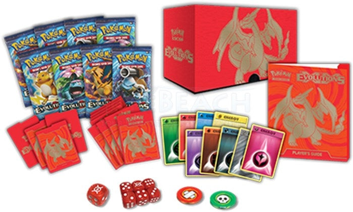 Image for XY Evolutions Elite Trainer Box [Mega Charizard Y] - Pokemon