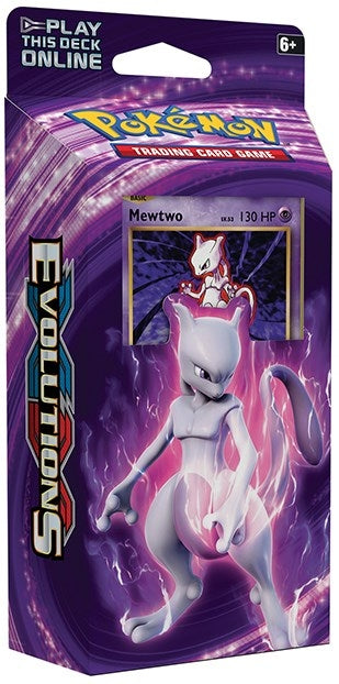 Image for Evolutions Theme Deck - "Mewtwo Mayhem" [Mewtwo] - Pokemon
