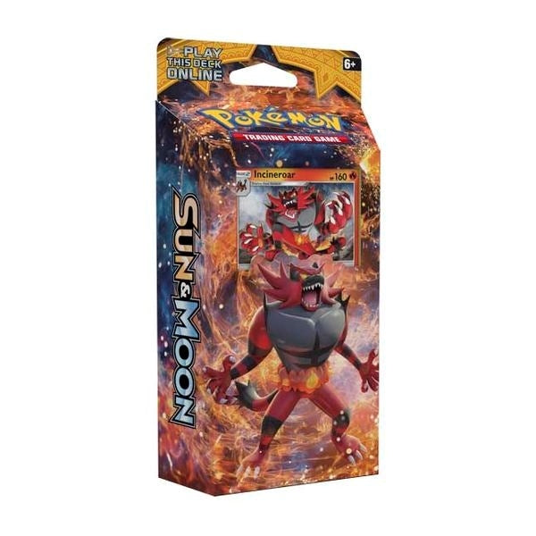 Image for Sun & Moon Base Set Theme Deck - "Roaring Heat" [Incineroar] - Pokemon