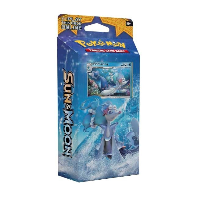 Image for Sun & Moon Base Set Theme Deck - "Bright Tide" [Primarina] - Pokemon