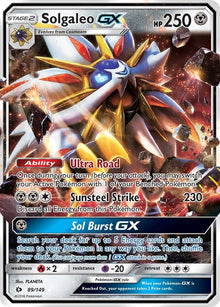 Image for Solgaleo GX (89/149) (SM01) - Pokemon