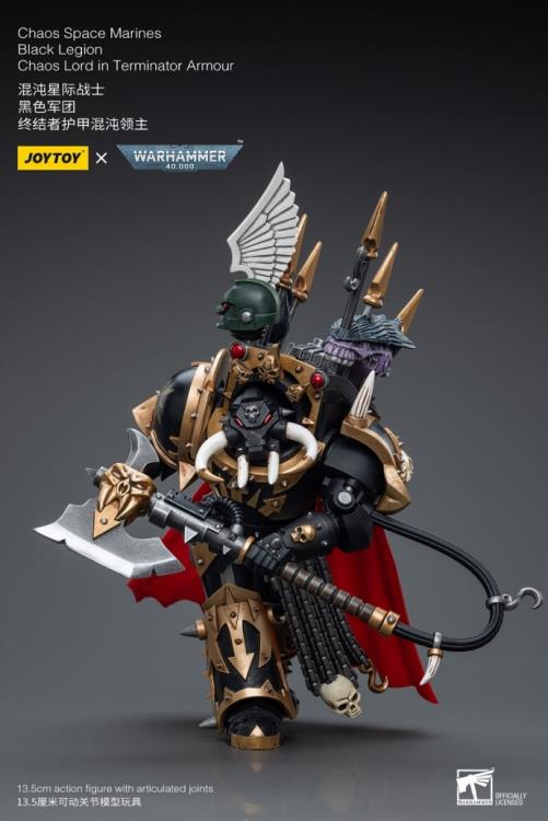 JoyToy - Warhammer 40,000 - 	Black Legion: Chaos Lord in Terminator Armour