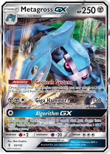 Image for Metagross GX (85/145) (SM02) - Pokemon