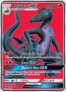 Image for Salazzle GX (Full Art) (132/147) (SM03) - Pokemon