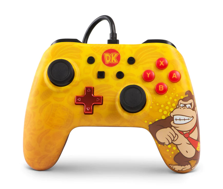 Nintendo Switch - PowerA Wired Controller - Donkey Kong