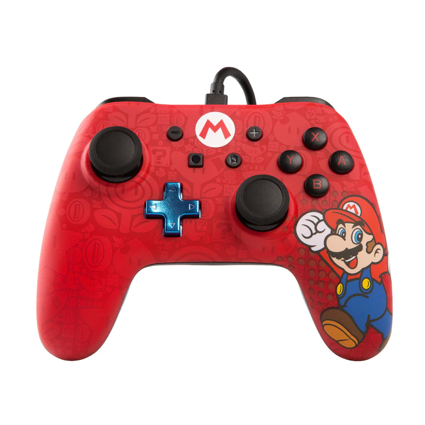 Nintendo Switch - PowerA Wired Controller - Mario