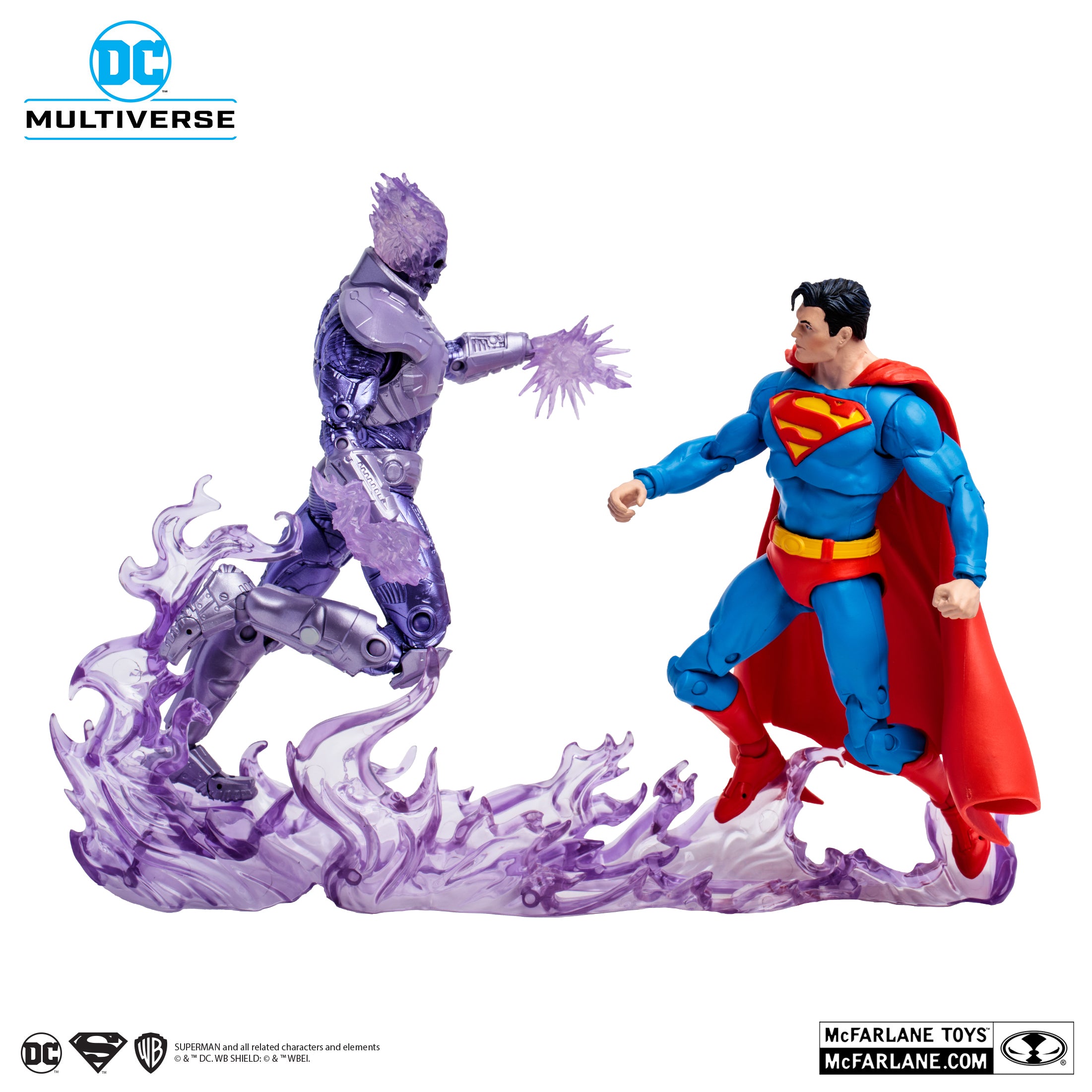 DC Multiverse - McFarlane Toys - Action Comics - Atomic Skull vs. Superman