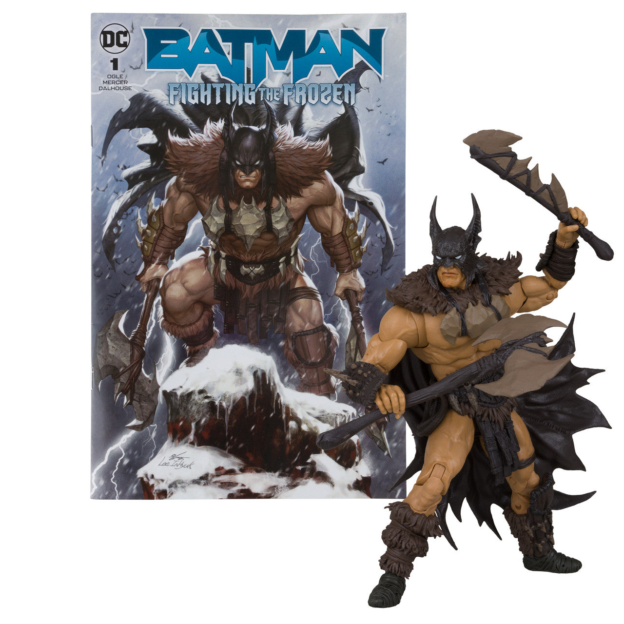 Batman w/Batman Fighting the Frozen Comic (DC Page Punchers) 7