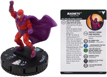 Magneto #100 Organized Play Kit X-Men The Dark Phoenix Marvel Heroclix