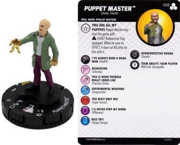 Puppet Master #058 Fantastic Four Future Foundation Heroclix