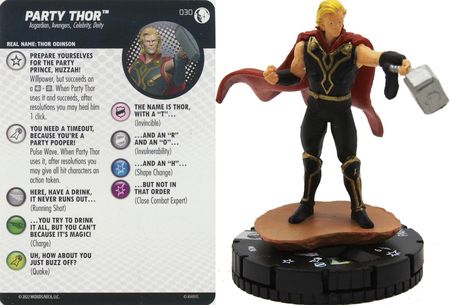 Party Thor #030 Marvel Studios Disney Plus Heroclix