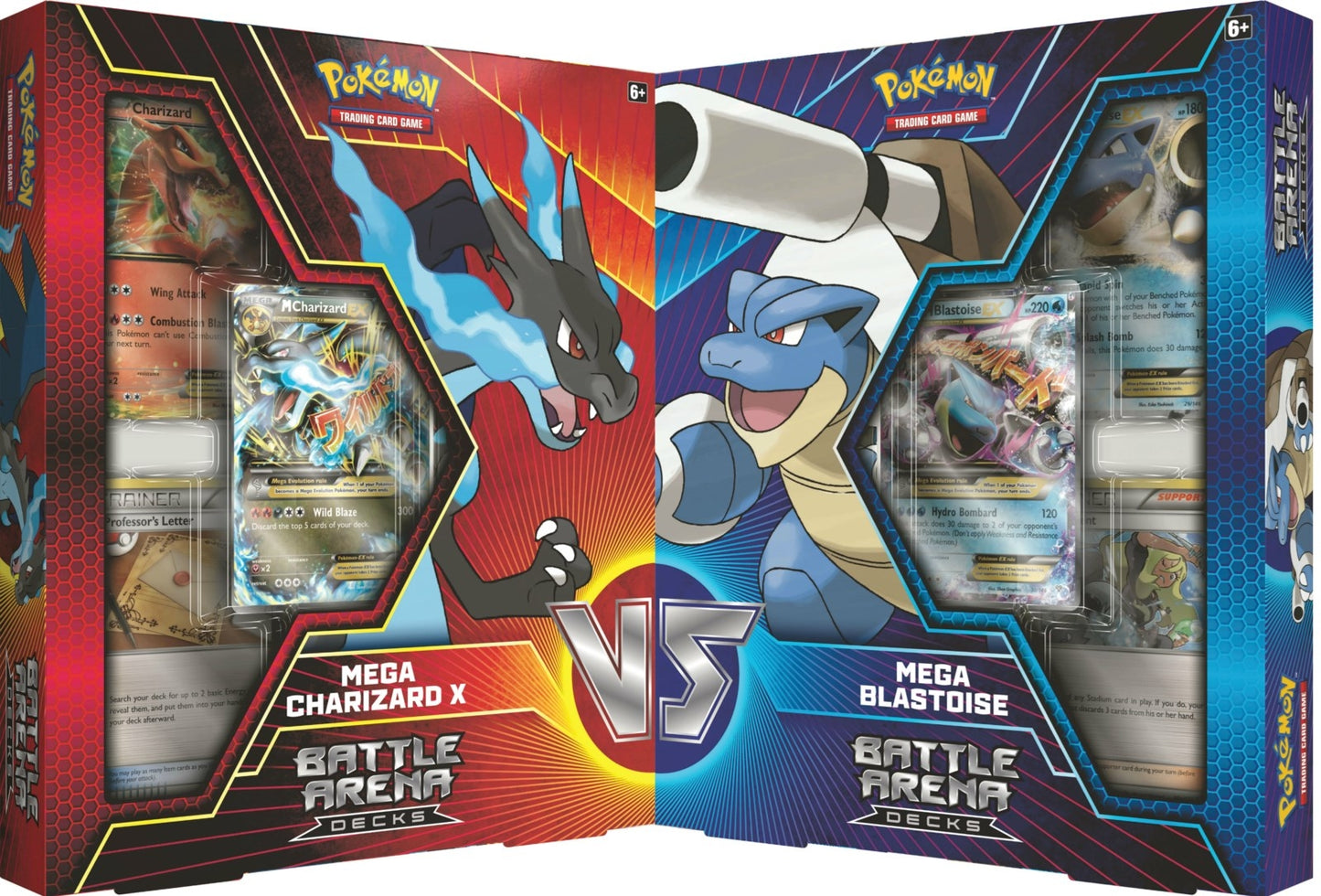 Image for Battle Arena Deck [Mega Blastoise & Mega Charizard X] - Pokemon