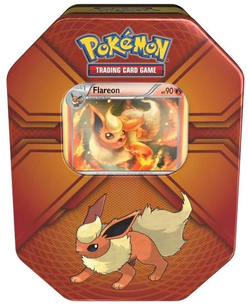 Image for Triple Effect Tin [Flareon] - Pokemon