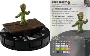 Heroclix - Marvel Next Phase - Baby Groot #031a Rare