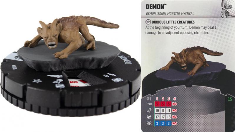 Heroclix - Marvel Next Phase - Demon #008 Common