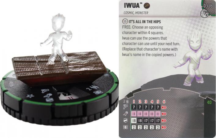 Heroclix - Marvel Next Phase - Iwua #031b Parallel Rare