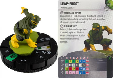Heroclix - Marvel Next Phase - Leap-Frog #028 Uncommon