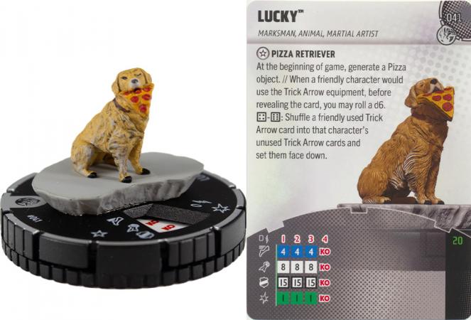 Heroclix - Marvel Next Phase - Lucky #041 Rare