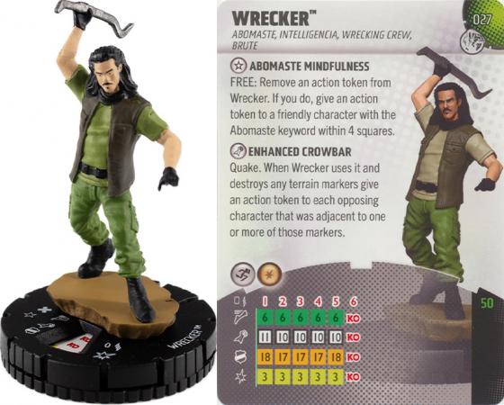 Heroclix - Marvel Next Phase - Wrecker #027 Uncommon