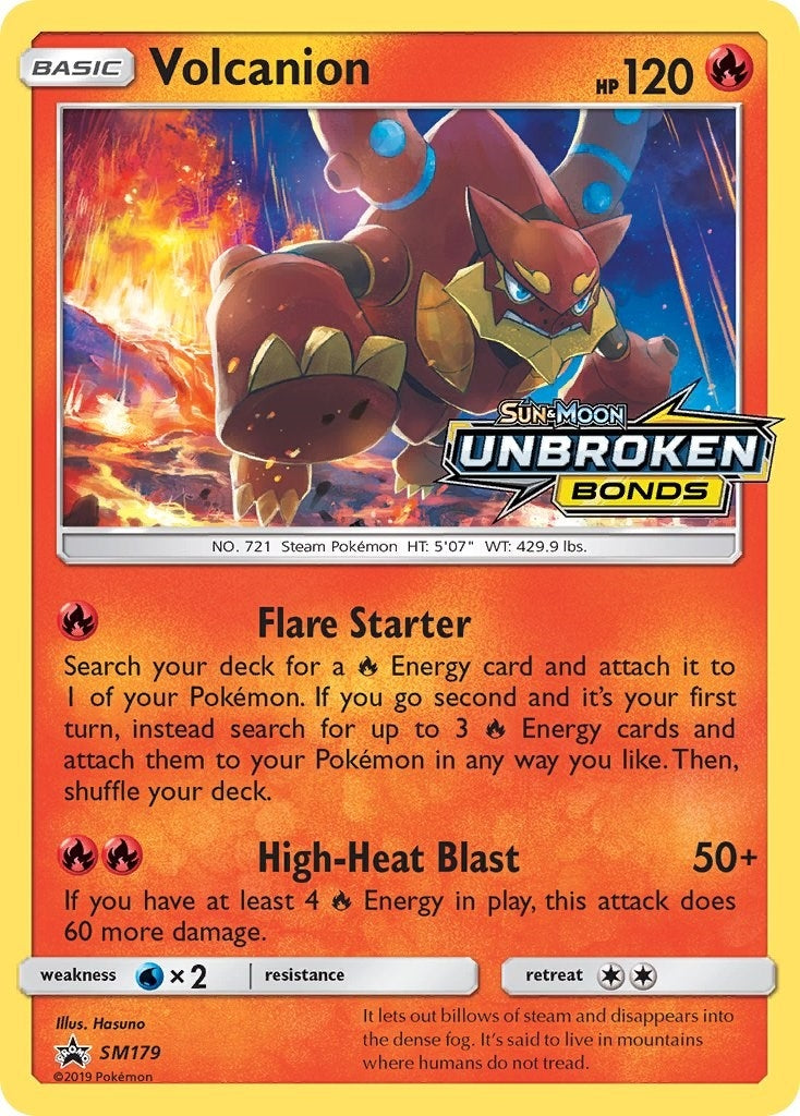 Image for Volcanion - SM179 (Prerelease) (SM179) (SMP) - Pokemon