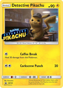 Image for Detective Pikachu - SM190 (Stamped) (SM190) (SMP) - Pokemon