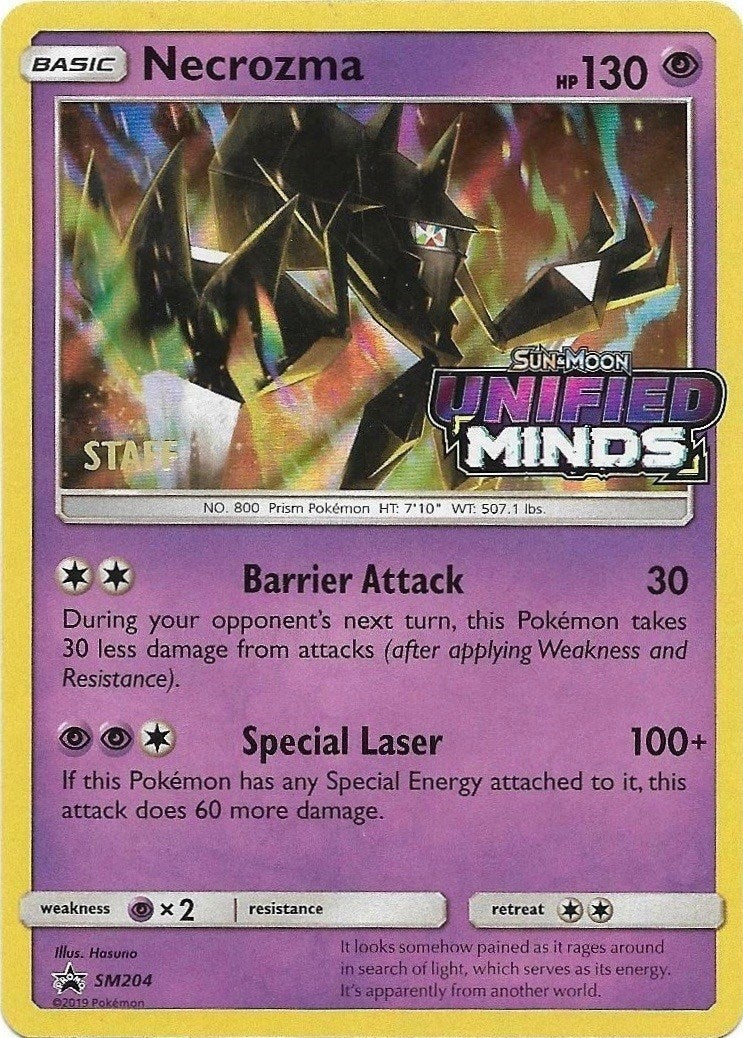 Image for Necrozma - SM204 (Prerelease) [Staff] (SM204) (SMP) - Pokemon