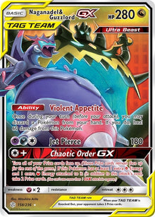 Image for Naganadel & Guzzlord GX (158/236) (SM12) - Pokemon