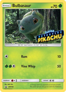 Bulbasaur - SM198 (Detective Pikachu Stamped) (SM198) (SMP)